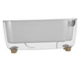 thumbnail image 5 of KALLORY Indoor Small Flower Pots 30.00X13.00X12.00CM White, 5 of 7
