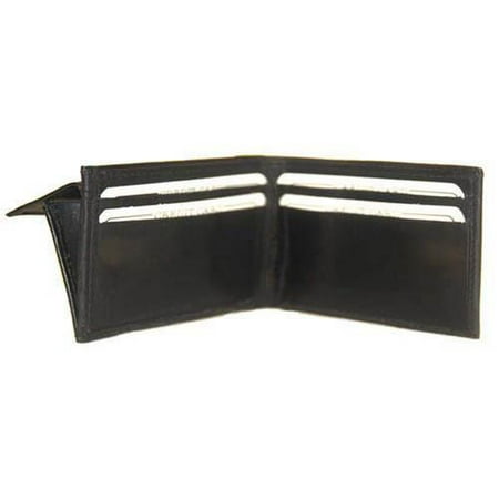 Genuine Leather Children Bifold Wallet Kids 87 (C) Brown