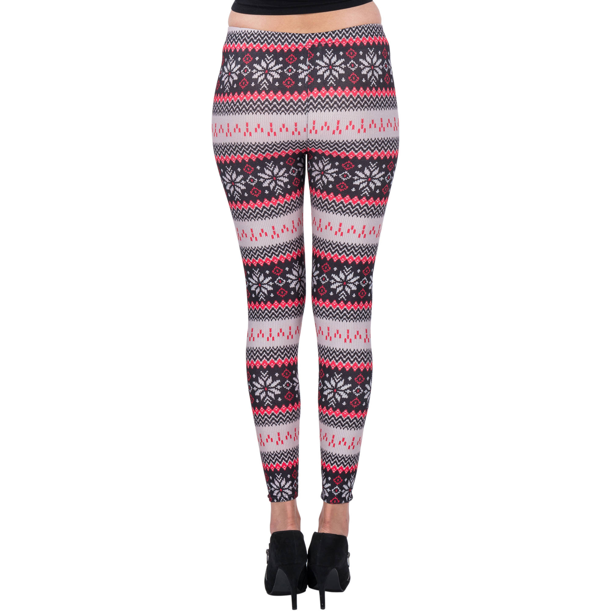 Women's Crystal Design Full Length Stretchy Leggings