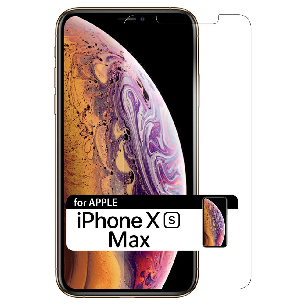 iPhone Xs Max Tempered Glass Screen Protector, Cellet 0.3mm Premium