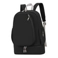 thumbnail image 4 of Tennis Bag Backpack Rucksack with Shoe Compartment for Men Women Players for Pickleball Squash Training, 4 of 9