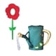 thumbnail image 4 of Disfraz divertido de Halloween para parejas: flor y regadera. Traje con aspersores., 4 of 9