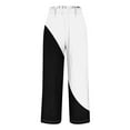 thumbnail image 4 of Runfenguu Y2K Sweatpants, Lightweight Sweatpants Women Women'S Printed Rolled Casual Pocket Straight Leg Pants, 4 of 5