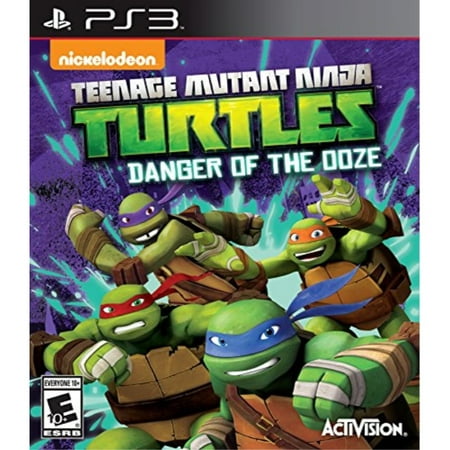 teenage mutant ninja turtles: danger of the ooze - playstation (Best Ninja Games Ps3)