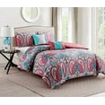 thumbnail image 2 of Victoria Classics Casa Re`al Quilt Set, Full/Queen, Multi, 2 of 5