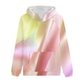 thumbnail image 4 of Bovemsi Sweatshirt for Women Women's Sportswear 2025 Gradient Pattern Long Sleeved Casual Pullover Comfort Hoodie, 4 of 4