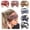 6 Pcs: B, variant on Extra Wide Headbands for Women Large Turban Headband Non Slip Boho Elastic Hairband Hair Twisted Knot Head Bands Accessories