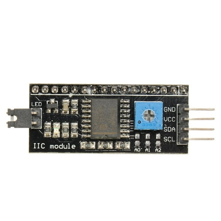 IIC/I2C/TWI/SPI Serial Interface Board Module Port for Arduino 1602 iicmodule LCD (Best Gps Module For Arduino)