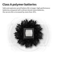 thumbnail image 2 of 4000mah Solar Power Bank Lithium Polymer Battery Portable Charger 2.1A 2 USB Ports High-Speed Power-Saving Battery Pack with Dual Led Flashlight Compass Function, 2 of 9