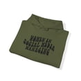 thumbnail image 4 of Social Media Manager Women in Graduation Hoodie, Gifts, Hooded Sweatshirt, 4 of 4