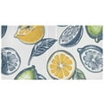 thumbnail image 2 of Lemon Or Leaves 3 Ring Binders 1.5 inch Hardcover File Folders with Interior Pockets A4 Size Organizer for School Office Hospital, 2 of 8