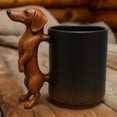 thumbnail image 4 of WMQPNNS Nouvelle Tasse en Résine Rétro Tendance et Design Tendance et Tasse à Café Poignée Mignonne en Forme de Chien et Tasse pour Boire à la Maison Pratique et à la Mode Offres du Jour Liquidation, 4 of 8