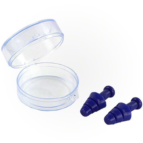 Aqua Sphere Silicone Ear Plug with Case 