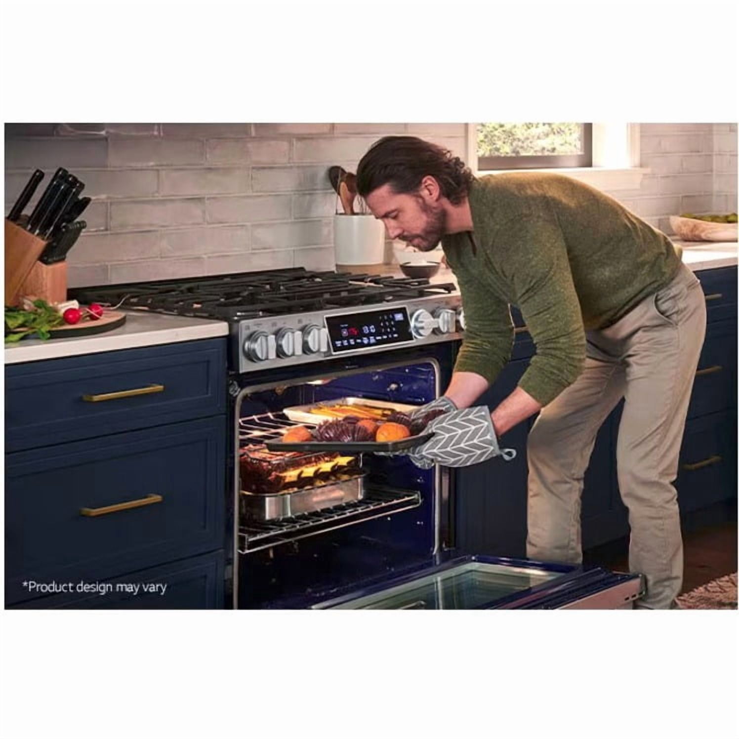 LG LSDS6338F slide in gas range