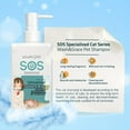 thumbnail image 3 of Universal Tear-Free Cat Shampoo | 3-in-1 Gentle Cleansing, Deodorizing & Long-Lasting Fragrance | Enriched with Aloe Vera & Vitamins for All Cats, 3 of 8