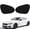 2pc front, variant on Car Side Window Sunshade, Static Cling UV Protection Sun Shade, Universal Fit for Most Vehicles (2pc Rear)