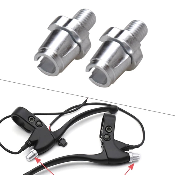 NS 7mm Adjustment Cable Screw Adjuster Brake Lever 2 Pcs Aluminum