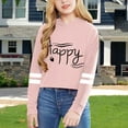 thumbnail image 5 of CHENge Cute Hoodies for Girls 10-12 Oversized Heart Print Comfy Crewneck Sweatshirt Long Sleeve Drop Shoulder Pullover Tops, 5 of 6