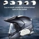 thumbnail image 4 of Casco de moto Bluetooth 5.0 Auriculares Bluetooth Casco completo Medio casco Auriculares inalámbricos de largo alcance Auriculares Bluetooth, 4 of 8