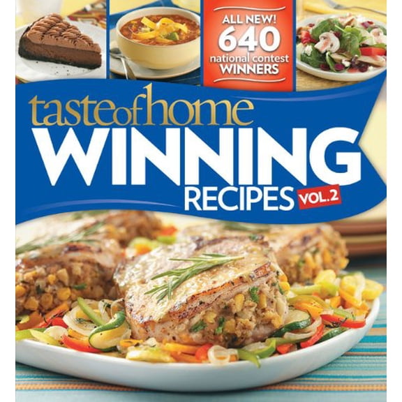 Pre-Owned Taste of Home Winning Recipes, Vol. 2 (Ring-bound) 0898217539 9780898217537