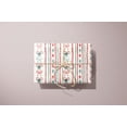thumbnail image 2 of Red and Green Christmas Candy Cane Stripe Wrapping Paper, Wrapping Paper Rolls, Christmas Bows Gift Wrap for Christmas Birthday 58x23in, 2 of 3