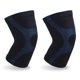 thumbnail image 1 of Rodillera deportiva de punto transpirable elástico para hombres y mujeres, rodillera para correr, voleibol, 2 uds., 1 of 6