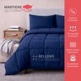 thumbnail image 3 of ALVANA Set de Edredón 2 Piezas Acolchado Extra Grande Hipoalergénico Relleno Suave de Microfibra Down Alternative Ideal para Todo el Año Uso como Edredón o para Funda Duvet, 3 of 6
