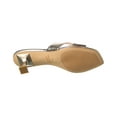 thumbnail image 4 of Stuart Weitzman Miami 50 Leather Sandal, 7, Gold, 4 of 5