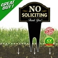 thumbnail image 4 of Bigtime | No Soliciting Outdoor Metal Yard Sign For Home House And Business | 1, 4 of 7