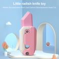 thumbnail image 1 of Zanahoria Juguete Cuchillo Impresión 3D Fidget Juguetes Adultos Portátil para ADHD ADD y Autismo, 1 of 5