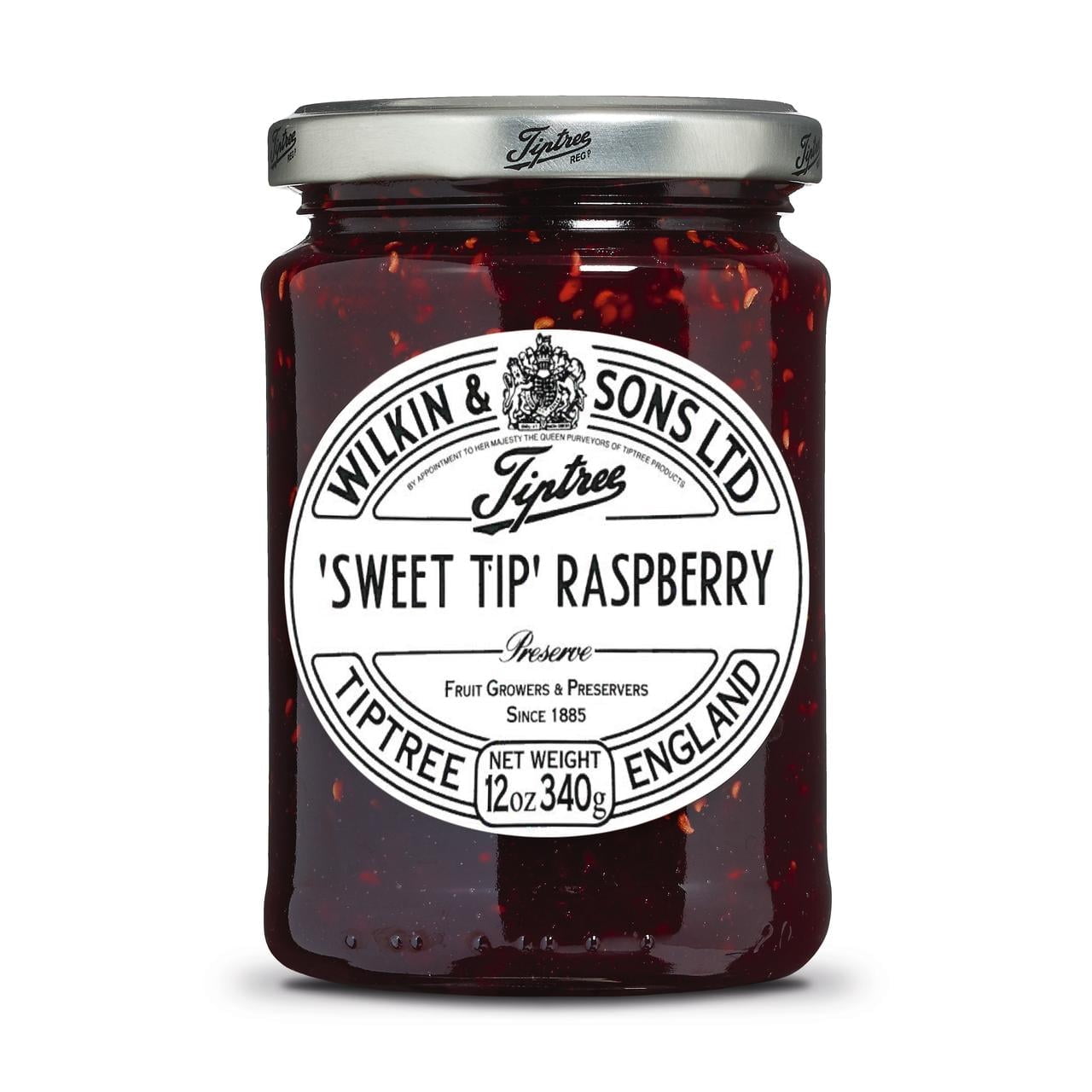 Tiptree Sweet Tip Raspberry Preserve, 12 oz Jar (Pack of 1)