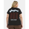 thumbnail image 3 of Terra & Sky Women's Plus The Rolling Stones Voodoo Lounge Graphic Tee, Sizes 0X-5X, 3 of 5