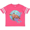 thumbnail image 3 of Inktastic Fort Lauderdale, Florida Swimming Sea Turtle with Bubbles Boys or Girls Toddler T-Shirt, 3 of 5
