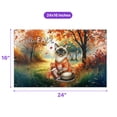thumbnail image 5 of Hello Fall Siamese Football Welcome Autumn with Leaves Pumpkins Doormat Cat Lover Kitten Owner Gifts Indoor Outdoor Welcome Mat - 00012, 5 of 5