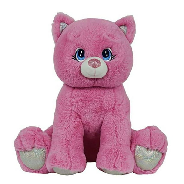 pink cat stuffed animal