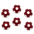 thumbnail image 2 of 6pcs Balones de Futbolín de 32mm Sunnimix Reemplazo Rojo Oscuro, 2 of 8