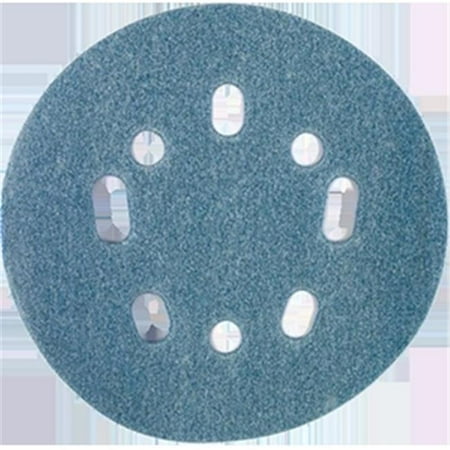 

4037 5 in. 5 & 8 Vac Hole P180 Grit Fine 3x Hook & Sand Discs 50 Pack