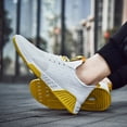 thumbnail image 4 of asdoklhq Sneakers for Men Wide,Mens able Casual Lace Up Breathable Sport Running Shoes Athletic Sneakers, 4 of 9