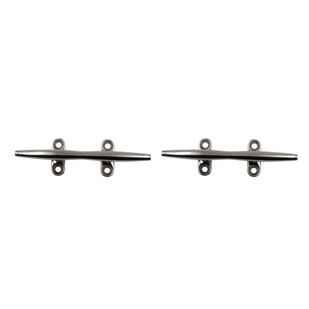 Sidaley Boat Bollard Universal Stainless Steel Marine Dock Yacht Docking Component Replace Accessories Mooring Cleat Bollards Boats Como se muestra 2piezas