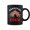Black, variant on Carnival Crew Zombie Skeleton Clown Halloween Circus Coffee Mugs