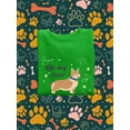 thumbnail image 3 of Corgi Big Dog Lover Sweatshirt Men -Image by Shutterstock, Male 4X-Large, 3 of 4