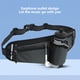 thumbnail image 5 of Riñonera Impermeable para Correr con Portabotellas, Funda para Teléfono y Llavero para Maratones, Fitness y Deportes Al Aire Libre., 5 of 7