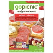 Ready-To-Eat-Meals, Salami and Cheese, 3.5 Ounce Box