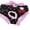 black, variant on Summark Female Pets Dog Cat Puppy Sanitary Pants Short Diaper Underwear Underpants S M L
