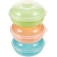 thumbnail image 1 of FYBTOF Conteneur de Bagel Frais, Conteneur de Beignet Frais, Boîte de Rangement Hermétique Réutilisable pour Pain Fait Maison 3 Pcs-4240, 1 of 5