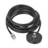 thumbnail image 1 of Base Magnética De Antena Conector hembra macho BNC de 5 m con base magnética de antena RG58 para radio bidireccional, 1 of 9
