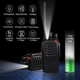 thumbnail image 3 of Finew Rechargeable Walkie Talkies Long Range, 2-Way Radios Walkie Talkies for Adults with Earpieces, Walky Talky with Li-ion Battery Flashlight and Charger(2 Pack), 3 of 8