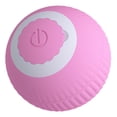 thumbnail image 1 of Cat Toy Ball 2.0 Red Rainbow Soft Sponge ABS Material Automatic Rolling Normal Intelligent Mode Type-C Rechargeable for Indoor Kittens Cats Chase Play, 1 of 5
