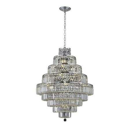 

Elegant Lighting Maxime 30 28 Light Royal Crystal Chandelier