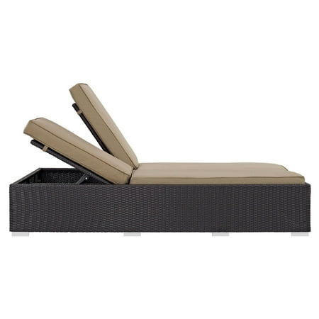 King Double Chaise - Modway Convene Double Outdoor Patio Chaise, Multiple Colors